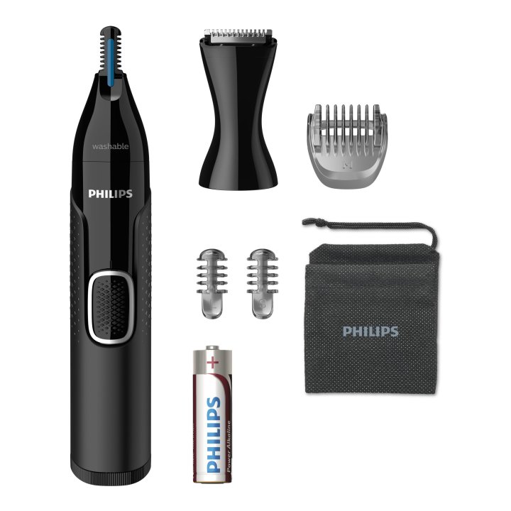 Cortapelo Nasal - Oreja -cejas Philps Nt5650 16 Impermeable Cabezal Perfilador