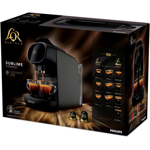 Cafetera Philips L´or Barista Sublime Doble Carga Compatible Con Capsulas Nespresso Y L´or