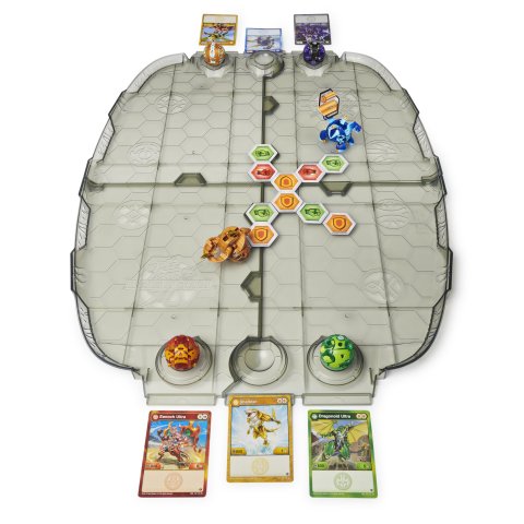 Juguete Bakugan Tablero Deluxe Incluye Sharktar Dorado Exclusivo 