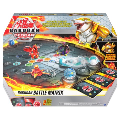 Juguete Bakugan Tablero Deluxe Incluye Sharktar Dorado Exclusivo 