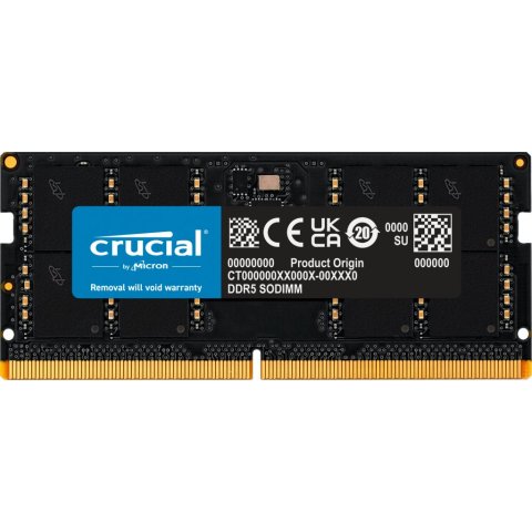 Sodimm Ddr5 32gb 4800mhz Crucial Ct32g48c40s5t Tray bulk