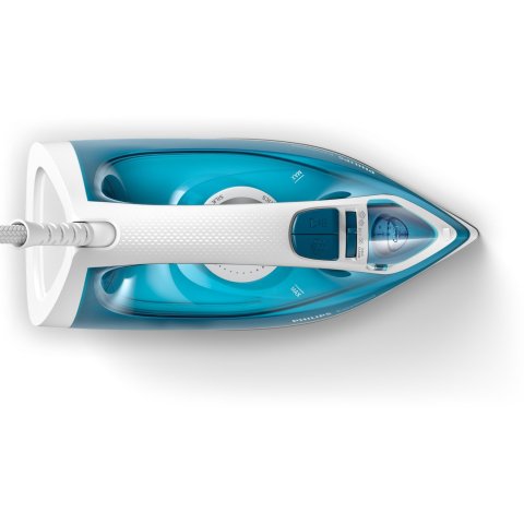 Plancha De Vapor Philips Gc1744 20 Suela Antiadherente  2000w 220ml Color Azul
