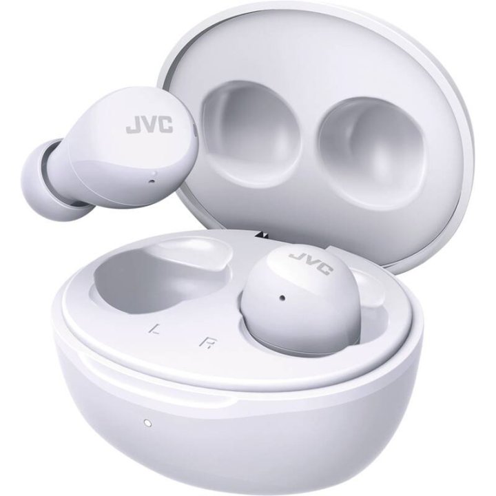 Auricular Intrauditivo Bluetooth Jvc Ha-z66t-w-e Bateria 7.5h Ipx4 Microfono Color Blanco