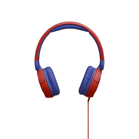 Headset Bluetooth Jbl Jr310-bl rd Bt 5.2 Ligeros Pleagbles Bateria 30h Color Azul Y Rojo