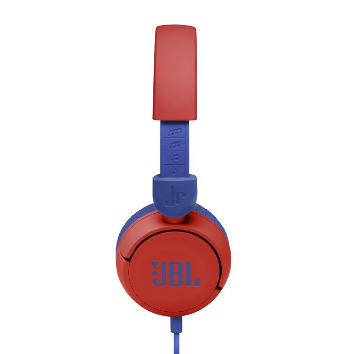 Headset Bluetooth Jbl Jr310-bl rd Bt 5.2 Ligeros Pleagbles Bateria 30h Color Azul Y Rojo