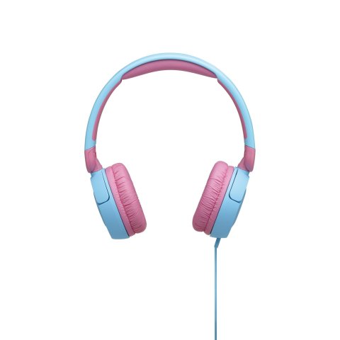 Headset Bluetooth Jbl Jr310-bl pk Bt 5.2 Ligeros Pleagbles Bateria 30h Color Azul Y Rosa