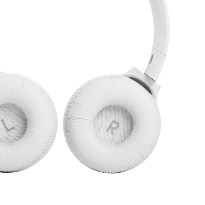 Headset Bluetooth Jbl Tune 510bt Bk Ligeros Pleagbles Bateria 40h Color Blanco