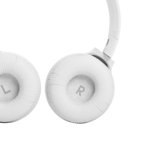 Headset Bluetooth Jbl Tune 510bt Bk Ligeros Pleagbles Bateria 40h Color Blanco