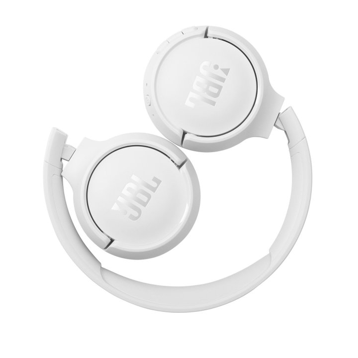 Headset Bluetooth Jbl Tune 510bt Bk Ligeros Pleagbles Bateria 40h Color Blanco