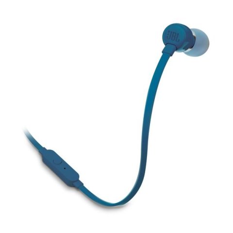 Auricular Intrauditivo Jbl Tune T160 Blue Microfono Jack 3.5mm Sonido Pure Bass Color Azul