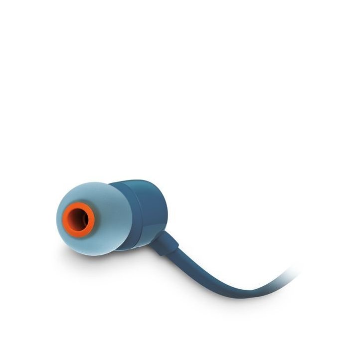 Auricular Intrauditivo Jbl Tune T160 Blue Microfono Jack 3.5mm Sonido Pure Bass Color Azul