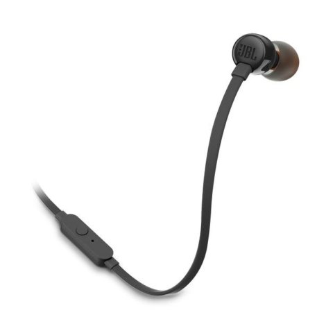 Auricular Intrauditivo Jbl Tune T160 White Microfono Jack 3.5mm Sonido Pure Bass Color Negro