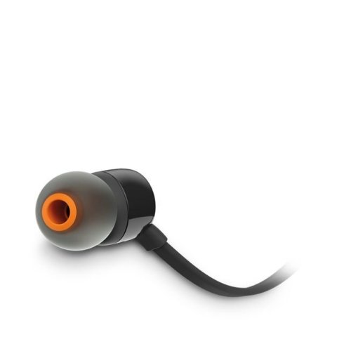 Auricular Intrauditivo Jbl Tune T160 White Microfono Jack 3.5mm Sonido Pure Bass Color Negro