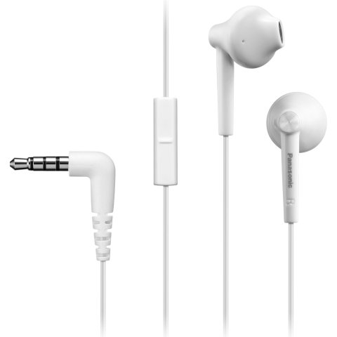 Auricular Intrauditivo Panasonic Rp-tcm55e-w Jack 3.5mm  Color Blanco