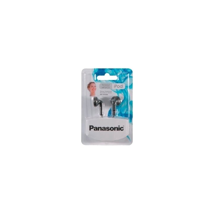 Auricular Intrauditivo Panasonic Rp-hv094e-k Jack 3.5mm  Color Negro