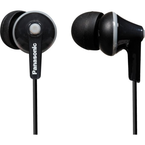Auricular Intrauditivo Panasonic Rp-hje125e-k Jack 3.5mm  Color Negro