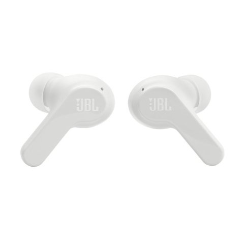 Auricular Intrauditivo Bluetooth Jbl Wave Beam Wh 32h Deepbass Ipx2 Color Blanco