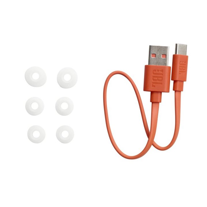 Auricular Intrauditivo Bluetooth Jbl Wave Beam Wh 32h Deepbass Ipx2 Color Blanco