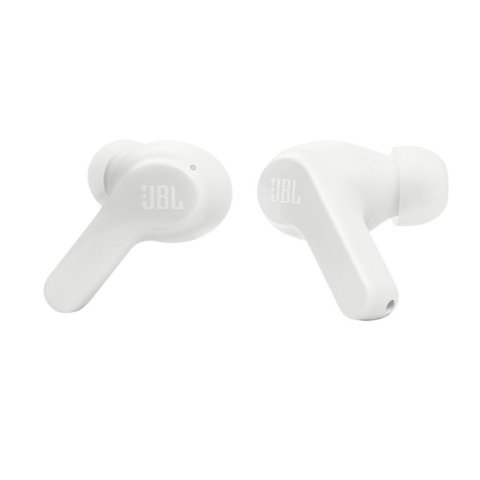 Auricular Intrauditivo Bluetooth Jbl Wave Beam Wh 32h Deepbass Ipx2 Color Blanco