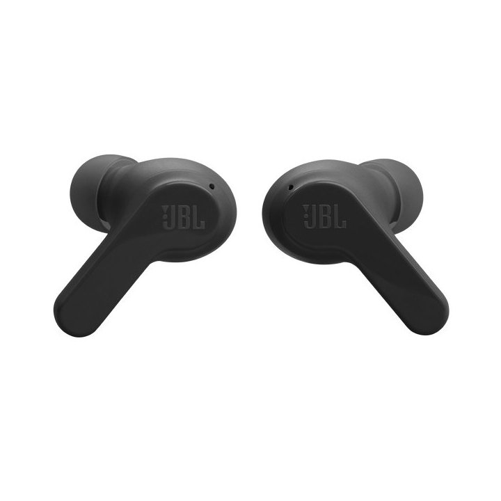 Auricular Intrauditivo Bluetooth Jbl Wave Beam Bk 32h Deepbass Ipx2 Color Negro