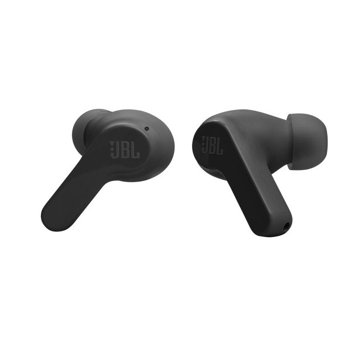 Auricular Intrauditivo Bluetooth Jbl Wave Beam Bk 32h Deepbass Ipx2 Color Negro