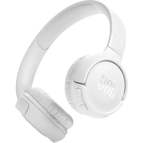 Headset Bluetooth Jbl Tune 520bt Wh Ligeros Plegables Bateria 57h Color Blanco