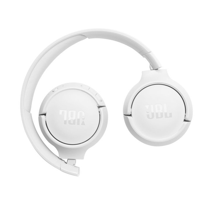 Headset Bluetooth Jbl Tune 520bt Wh Ligeros Plegables Bateria 57h Color Blanco