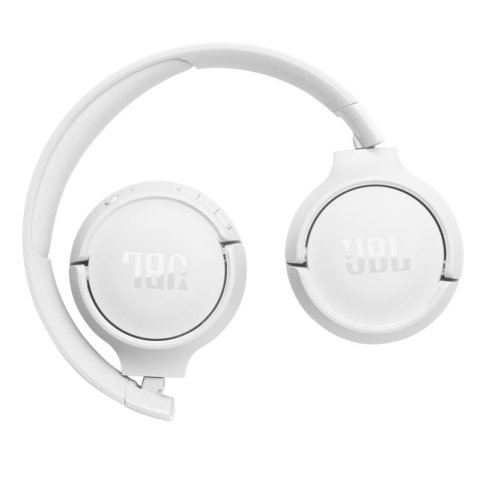 Headset Bluetooth Jbl Tune 520bt Wh Ligeros Plegables Bateria 57h Color Blanco