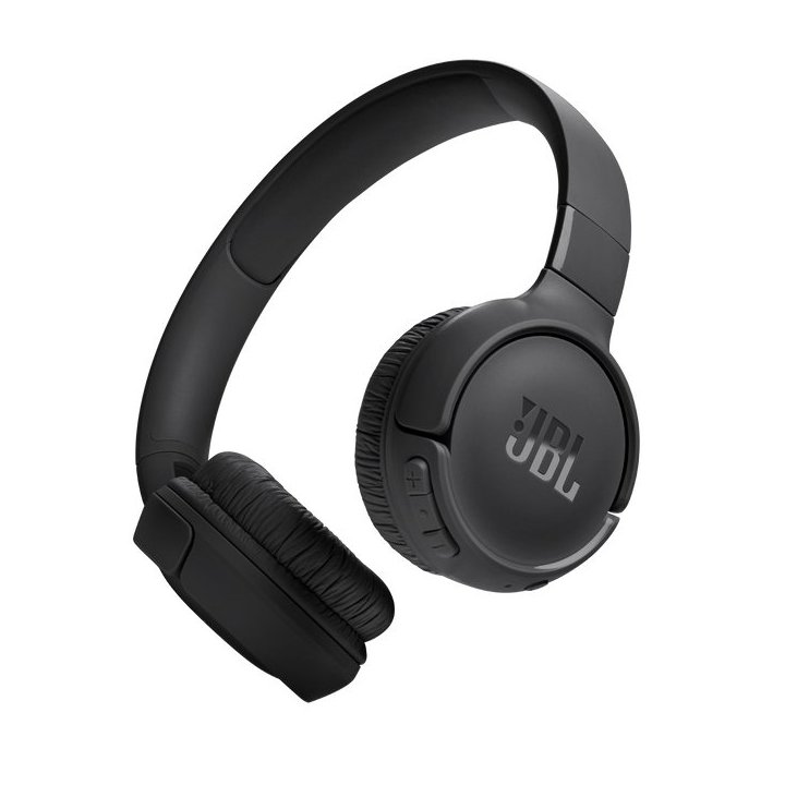 Headset Bluetooth Jbl Tune 520bt Bk Ligeros Plegables Bateria 57h Color Negro