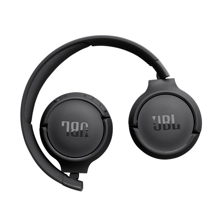 Headset Bluetooth Jbl Tune 520bt Bk Ligeros Plegables Bateria 57h Color Negro