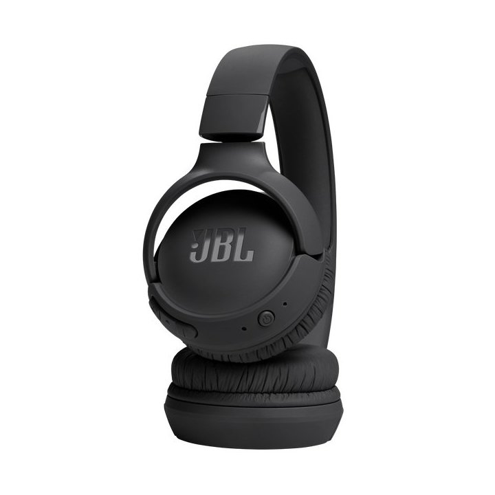 Headset Bluetooth Jbl Tune 520bt Bk Ligeros Plegables Bateria 57h Color Negro
