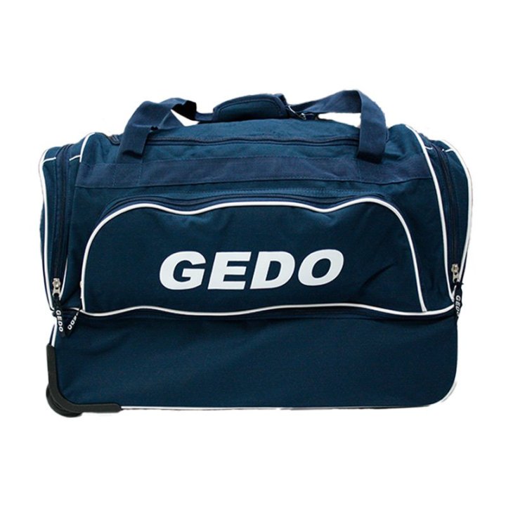 Bolsa De Deporte Gedo Roma Trolley 5 Departamentos Ruedas Color Azul