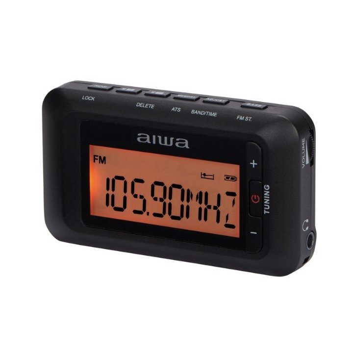 Radio Digital Portatil Aiwa Rd-10 Am/fm Led Rds Jack 3.5mm Pilas Aaa 