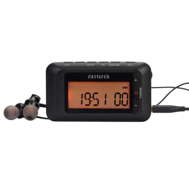 Radio Digital Portatil Aiwa Rd-10 Am/fm Led Rds...