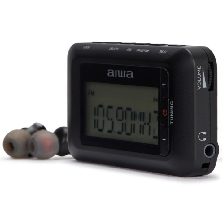 Radio Digital Portatil Aiwa Rd-10 Am/fm Led Rds...