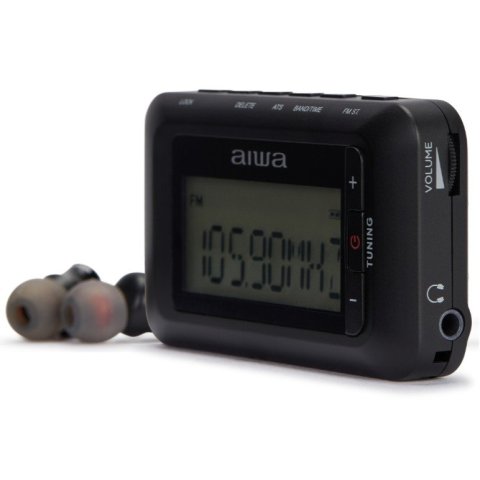 Radio Digital Portatil Aiwa Rd-10 Am/fm Led Rds...