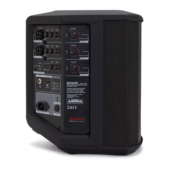 Altavoz Profesional Bluetooth Aiwa Ax-1pro 100w...