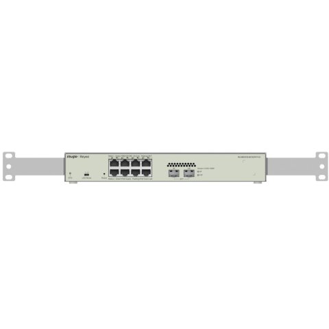 Switch Gestionable L2 Ruijie Rg-nbs3100-8gt2sfp-p-v2 8xrj45 Gb 2xsfp Ge 8xpoe 125w Gestion Nube