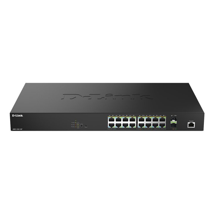 Switch Gestionable D-link Dms-1250-18p e 16x 100 1000 2,5gbase-t Poe++ 2x10g Sfp+