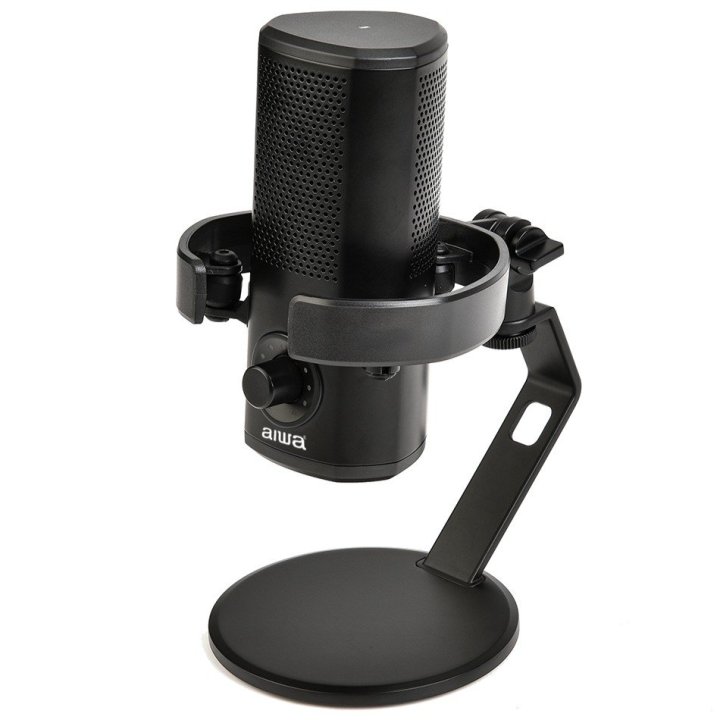 Microfono Aiwa Pdm-10 Usb-c 2m Mute Filtro Luz...
