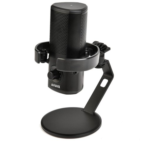 Microfono Aiwa Pdm-10 Usb-c 2m Mute Filtro Luz...