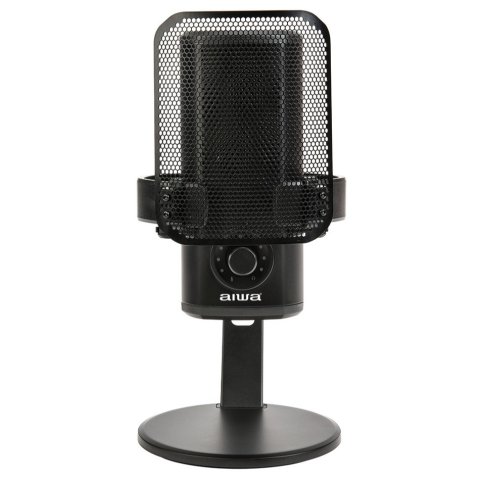 Microfono Aiwa Pdm-10 Usb-c 2m Mute Filtro Luz Color Negro