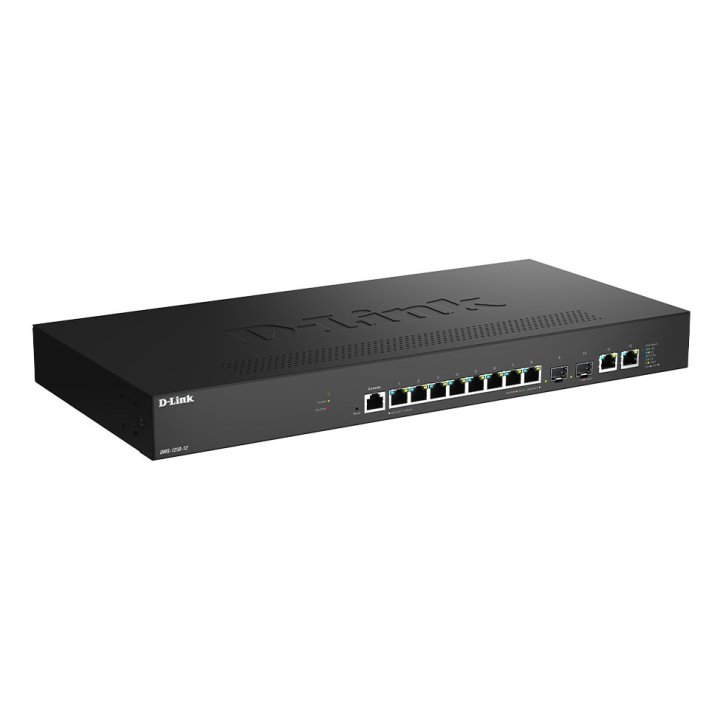 Switch Gestionable D-link Dms-1250-12 e 8x 100 1000 2,5gbase-t 2x 00 1000 2.5g 5g 10gbase-t 2x10g Sfp+