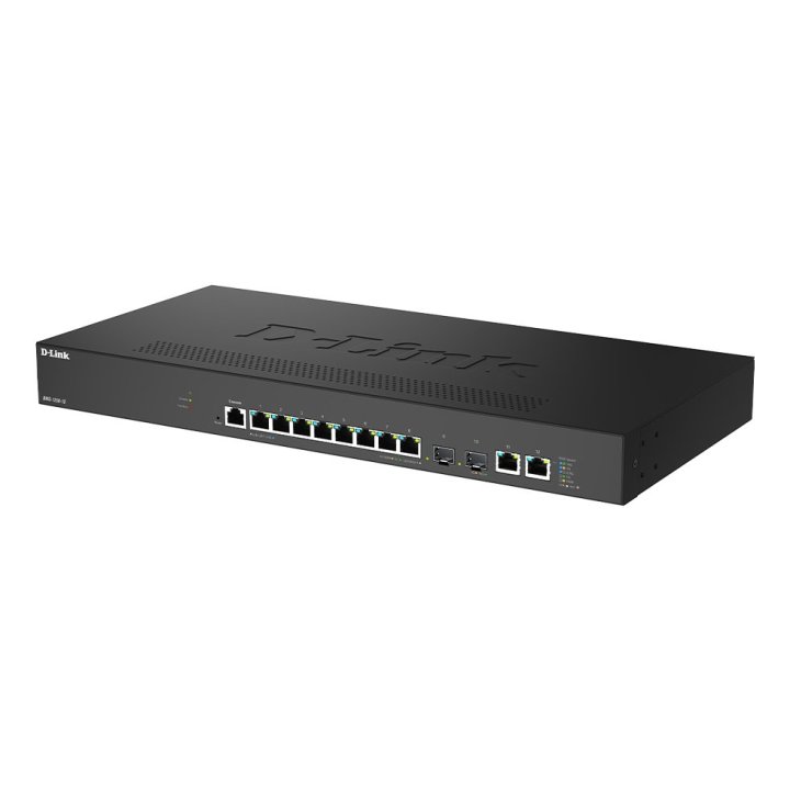 Switch Gestionable D-link Dms-1250-12 e 8x 100 1000 2,5gbase-t 2x 00 1000 2.5g 5g 10gbase-t 2x10g Sfp+