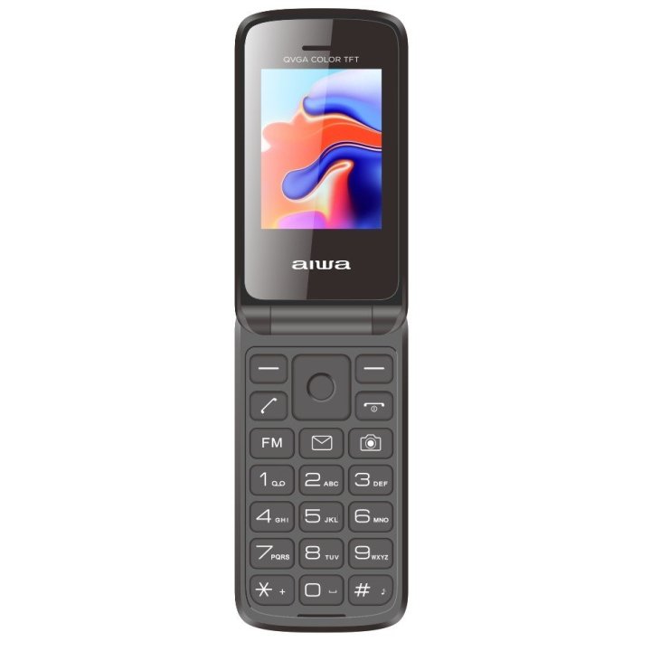 Movil Senior Aiwa Fp-30-2g Bk 2.4" 2g Bt Radio...