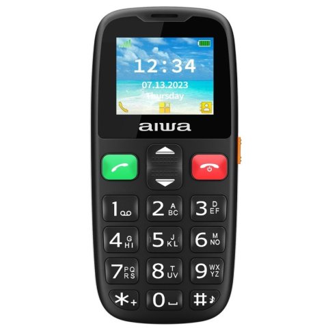 Movil Senior Aiwa Fph-s200-2g 2.4" Gsm Bt Radio Fm Teclas Grandes Boton Sos Color Negro
