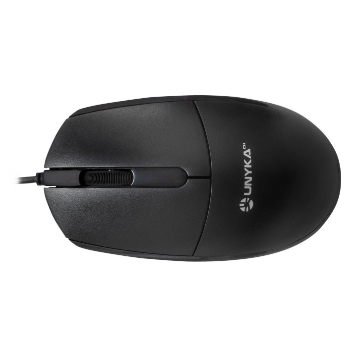 Teclado Y Mouse Unykach Uk50545 Oem Cable 1.5m 1200dpi Color Negro