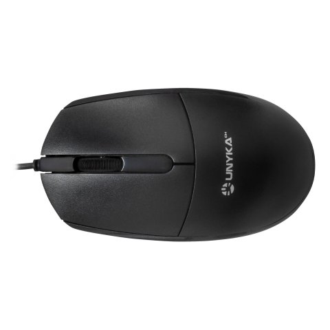 Teclado Y Mouse Unykach Uk50545 Oem Cable 1.5m 1200dpi Color Negro