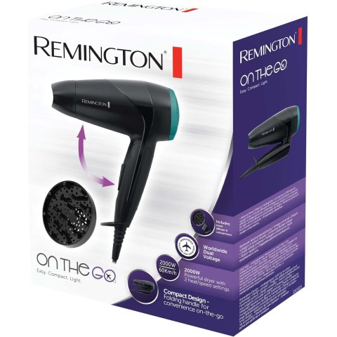 Secador De Pelo Remington D1500 Compacto 2...