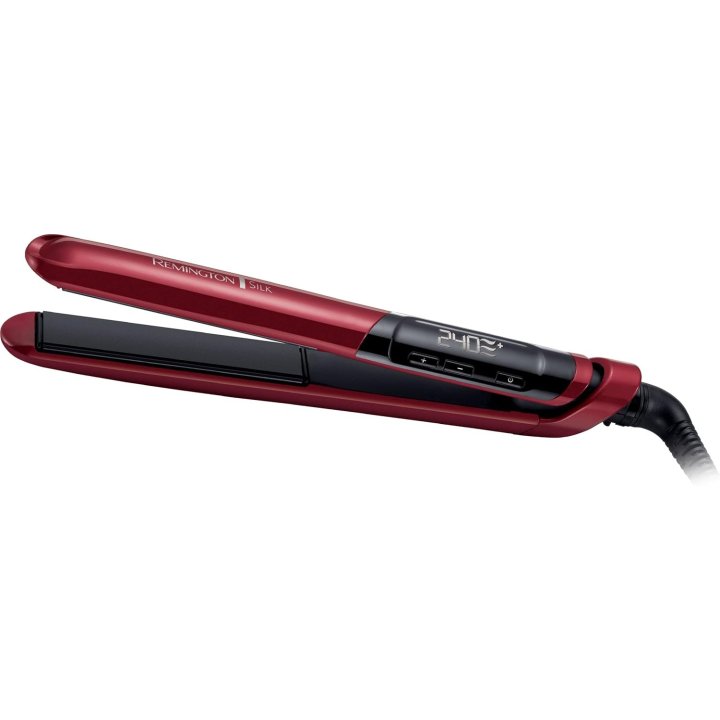 Plancha De Pelo Remington S9600 Temperatura Ajustable 235ºc Cable Giratorio Color Rojo